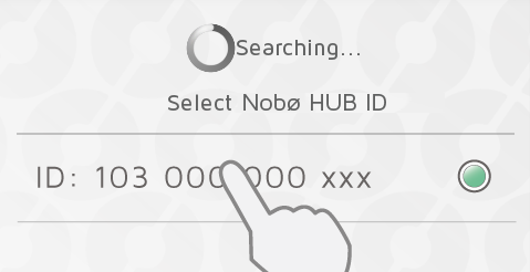Nobo Hub Flashing Green Light